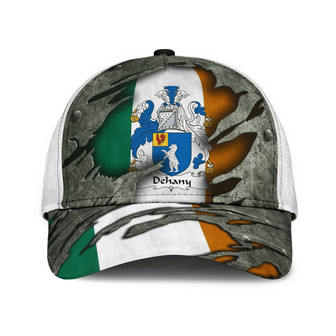 Dehany Coat Of Arms Irish Family Crest Hat Classic Cap Hat - Thegiftio UK