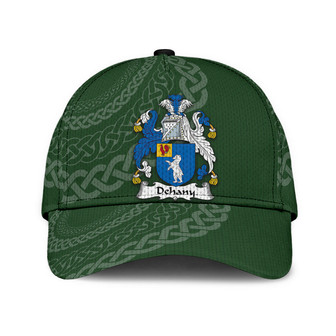 Dehany Coat Of Arms Irish Family Crest St Patrick's Day Hat Classic Cap Hat - Thegiftio UK