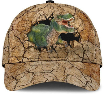 Dinosaur Land Simple and Beautiful Printed Unisex Hat Classic Caps Baseball Caps Hat - Thegiftio UK