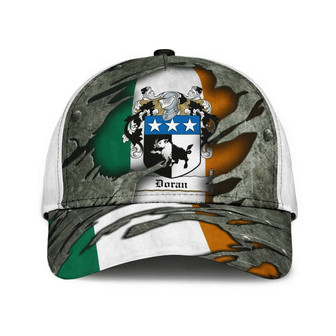 Doran Coat Of Arms Irish Family Crest Hat Classic Cap Hat - Thegiftio UK