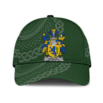 Dudley Coat Of Arms Irish Family Crest St Patrick's Day Hat Classic Cap Hat - Thegiftio UK