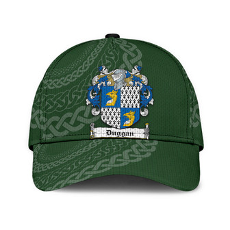 Duggan Coat Of Arms Irish Family Crest St Patrick's Day Hat Classic Cap Hat - Thegiftio UK
