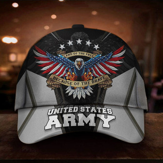 Eagle United State Army Hat Unique US Army Cap Merchandise Patriotic Gift For Army Men Hat - Thegiftio UK