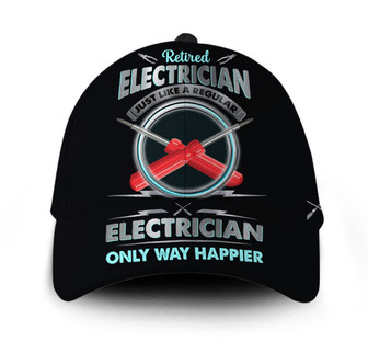 Electrician Black Hat Classic Cap Hat - Thegiftio UK