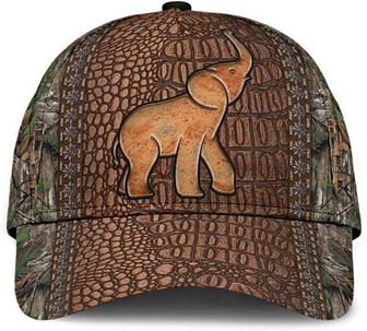 Elephant Animal Tree Dry Skin Style Large Printed Unisex Hat Classic Caps Baseball Caps Hat - Thegiftio UK