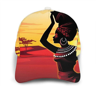 Ethnic Print Classic Baseball Cap Adjustable Twill Sports Dad Hats for Unisex Hat - Thegiftio UK