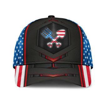 Farmer American Flag Carbon Hat Classic Cap Gift Idea, Human Cap, Trending Cap, American Cap Hat - Thegiftio UK