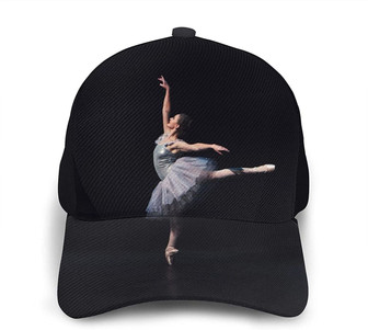 Female Ballet Dancer Classic Baseball Cap Adjustable Twill Sports Dad Hats for Unisex Hat - Thegiftio UK
