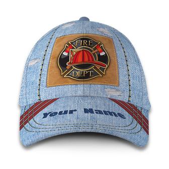 Fire Dept Customized Hat Classic Cap Hat - Thegiftio UK