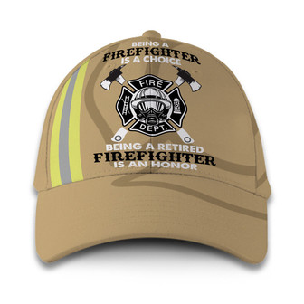 Firefighter Is A Choice Hat Classic Cap Hat - Thegiftio UK