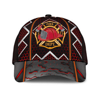 Firefighter Classic Cap Firefighter Snapback Hat Personalized Cap Hat - Thegiftio