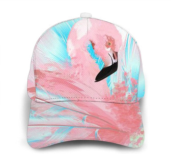 Flamingo Classic Baseball Cap Adjustable Twill Sports Dad Hats for Unisex Hat - Thegiftio UK