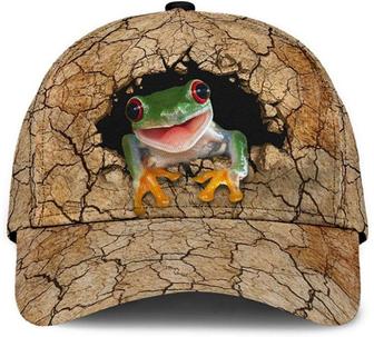 Frog Land Simple and Beautiful Printed Unisex Hat Classic Caps Baseball Caps, Curved Snapback Hat - Thegiftio UK
