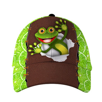 Frog Lemon For Summer Hat Classic Cap Hat - Thegiftio UK