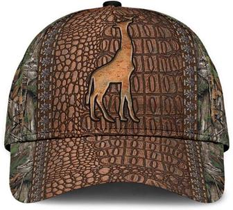 Giraffe Animal Tree Dry Skin Style Large Printed Unisex Hat Classic Caps Baseball Cap Hat - Thegiftio UK