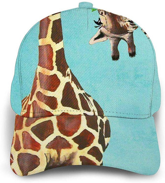 Giraffe Baseball Cap Style Dad Men Women Hat Trucker Baseball Hat - Thegiftio UK
