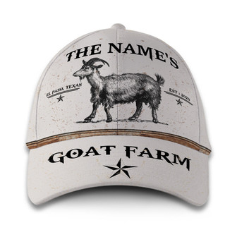 Goat Farm Customized Hat Classic Cap Hat - Thegiftio UK