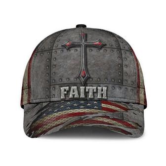 God Jesus Faith America Hat Classic Cap Jesus Caps Jesus Christ Caps Adults Hat - Thegiftio UK