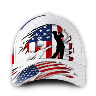 Golf Is My Favorite Sport Customized Hat Classic Cap Hat - Thegiftio UK