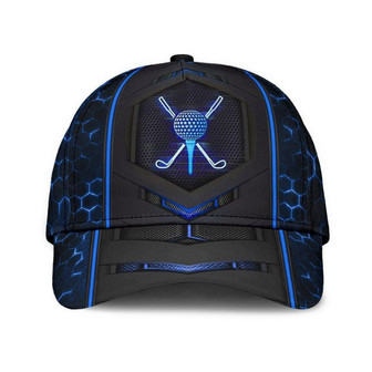Golf Neon Flag Carbon Hat Classic Cap Gift For Her, Unisex Cap, Human Cap, Trending Cap, American Cap Hat - Thegiftio UK