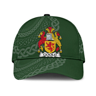 Goold Coat Of Arms Irish Family Crest St Patrick's Day Hat Classic Cap Hat - Thegiftio UK