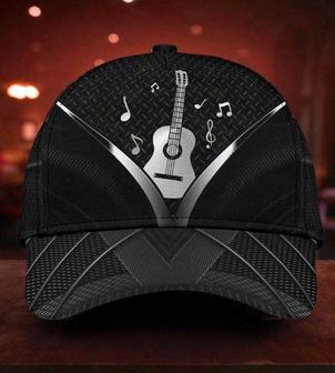 Guitar Hat Classic Cap, Music Lover Baseball Cap, Personalized Cap For Women Men Adults Hat - Thegiftio