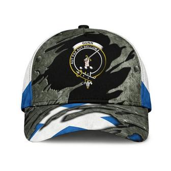 Gunn Clan Tartan Crest Hat Classic Cap Hat - Thegiftio UK