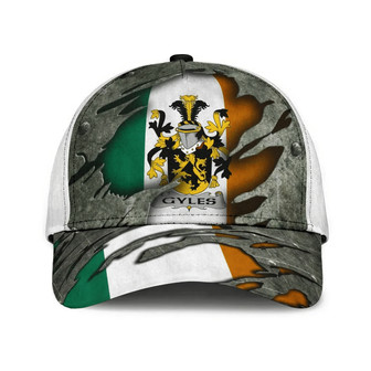 Gyles Coat Of Arms Irish Family Crest Hat Classic Cap Hat - Thegiftio UK