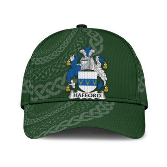 Hafford Coat Of Arms Irish Family Crest St Patrick's Day Hat Classic Cap Hat - Thegiftio UK