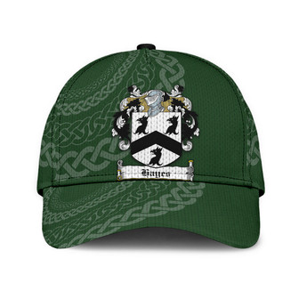 Hayes Coat Of Arms Irish Family Crest St Patrick's Day Hat Classic Cap Hat - Thegiftio UK