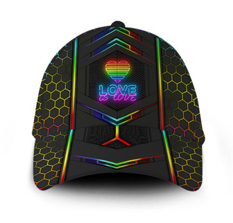 Hexagon LGBT Hat Classic Cap Hat - Thegiftio UK