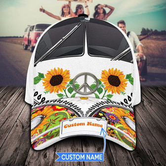 Hippie Personalized Hat Classic Cap Hat - Thegiftio UK