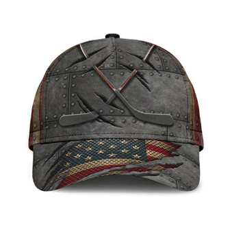 Hockey American Vintage Classic Cap Hockey Caps Hockey Trucker Hat Personalized Cap For Men Hat - Thegiftio UK