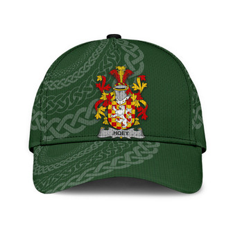 Hoey Coat Of Arms Irish Family Crest St Patrick's Day Hat Classic Cap Hat - Thegiftio UK