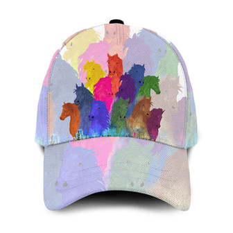 Horse Color Hat Classic Cap Hat - Thegiftio UK