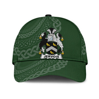 Jervois Coat Of Arms II Irisharms Irish Family Crest St Patrick's Day Hat Classic Cap Hat - Thegiftio