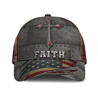 Jesus Faith America Hat Classic Cap Strapback Cap, Unisex Cap, Human Cap, Trending Cap, American Cap Hat - Thegiftio UK