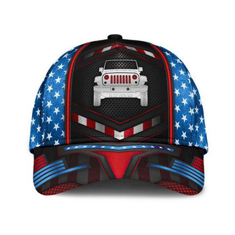 Jp American Flag Pattern Classic Cap Unisex Hat, Gift For Him, Human Cap, Trending Cap, American Cap Hat - Thegiftio