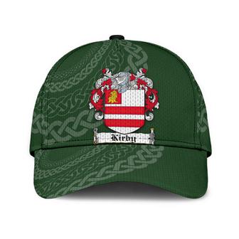 Kirby Coat Of Arms Irish Family Crest St Patrick's Day Hat Classic Cap Hat - Thegiftio UK
