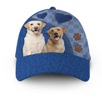 Labrador Retriever Jean Hat Classic Cap Hat - Thegiftio UK