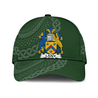 Lany Coat Of Arms Irish Family Crest St Patrick's Day Hat Classic Cap Hat - Thegiftio
