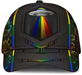LGBT Colorful Simple and Beautiful Printed Unisex Hat Classic Cap, Snapback Cap, Baseball Cap Hat - Thegiftio UK
