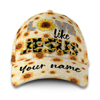 Love Like Jesus Customized Hat Classic Cap Hat - Thegiftio UK
