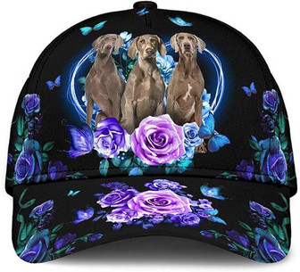 Lovely Cute Flower Butterfly Heart Wonderful Printed Unisex Hat Classic Cap, Snapback Cap, Baseball Cap Hat - Thegiftio