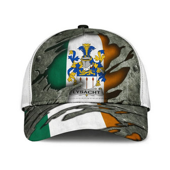 Lysacht Coat Of Arms Irish Family Crest Hat Classic Cap Hat - Thegiftio UK