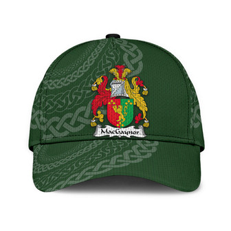 Macgaynor Coat Of Arms Irish Family Crest St Patrick's Day Hat Classic Cap Hat - Thegiftio UK