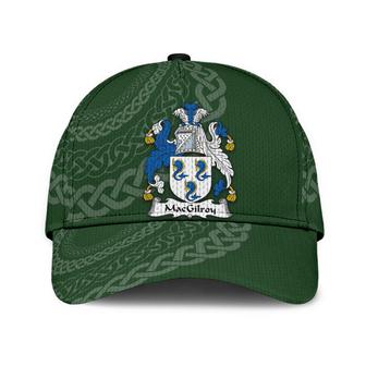 Macgilroy Coat Of Arms Irish Family Crest St Patrick's Day Hat Classic Cap Hat - Thegiftio UK