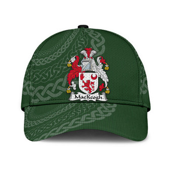 Mackeogh Coat Of Arms Irish Family Crest St Patrick's Day Hat Classic Cap Hat - Thegiftio UK
