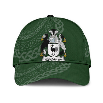 Macmahon Coat Of Arms Monaghan Irelandarms Irish Family Crest St Patrick's Day Hat Classic Cap Hat - Thegiftio UK