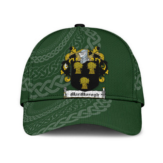 Macmorogh Coat Of Arms Leinster Irelandarms Irish Family Crest St Patrick's Day Hat Classic Cap Hat - Thegiftio UK